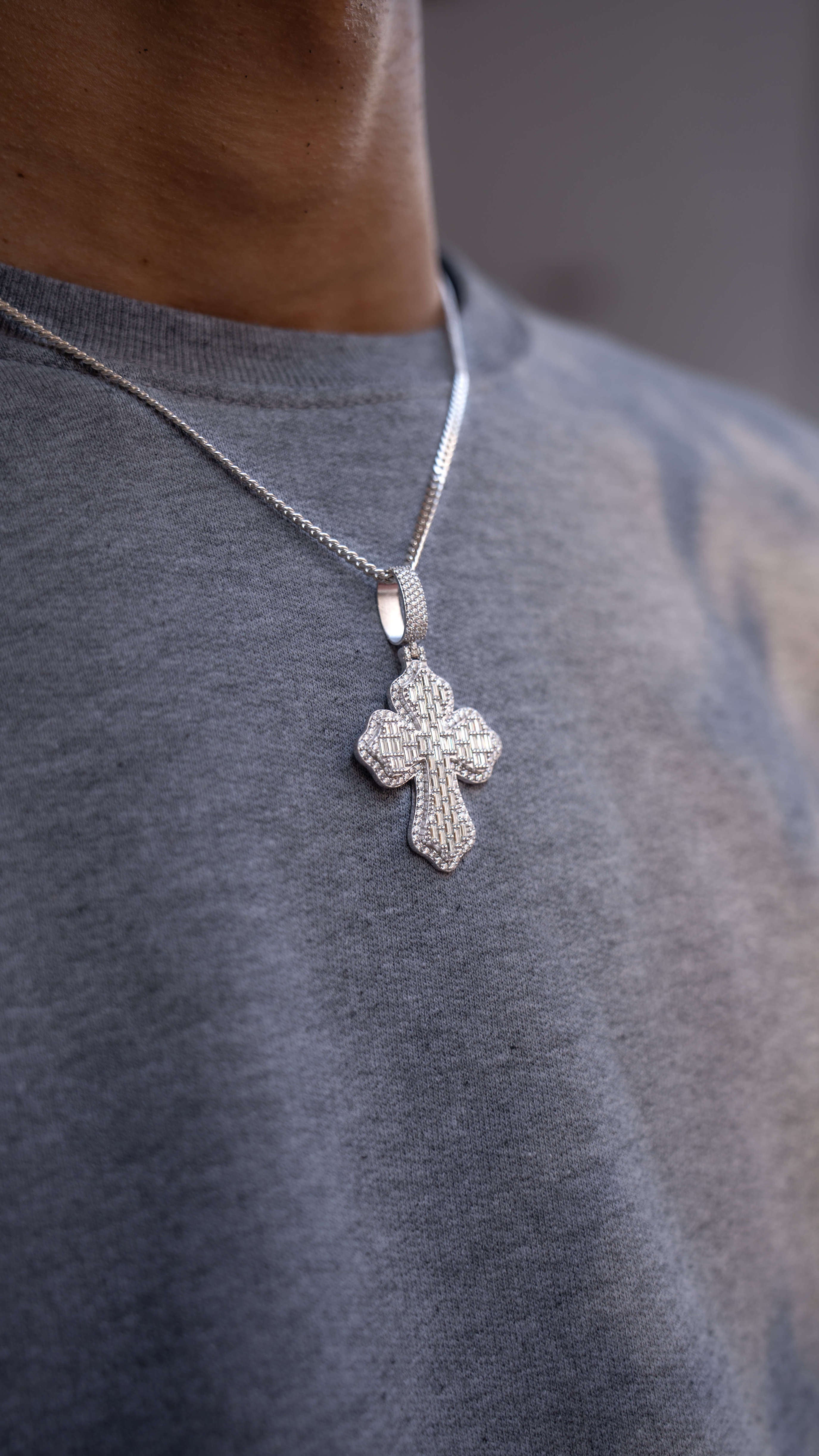 Small Gothic Cross Pendant