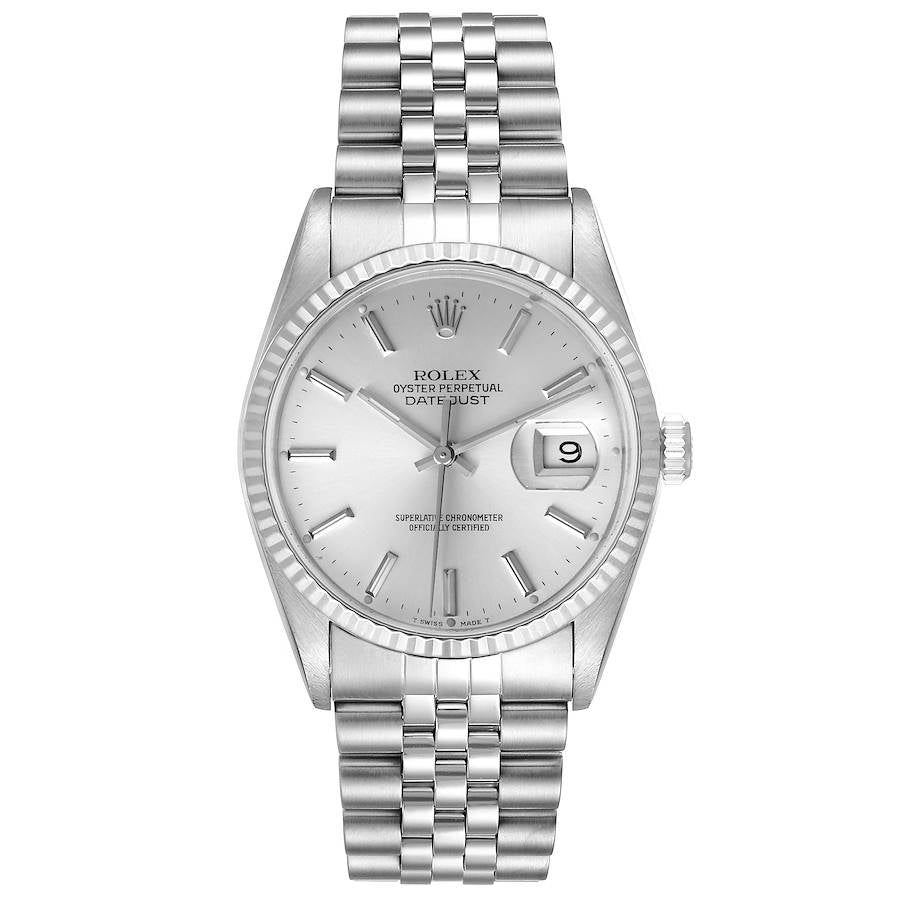 Rolex Datejust 36MM Silver Dial