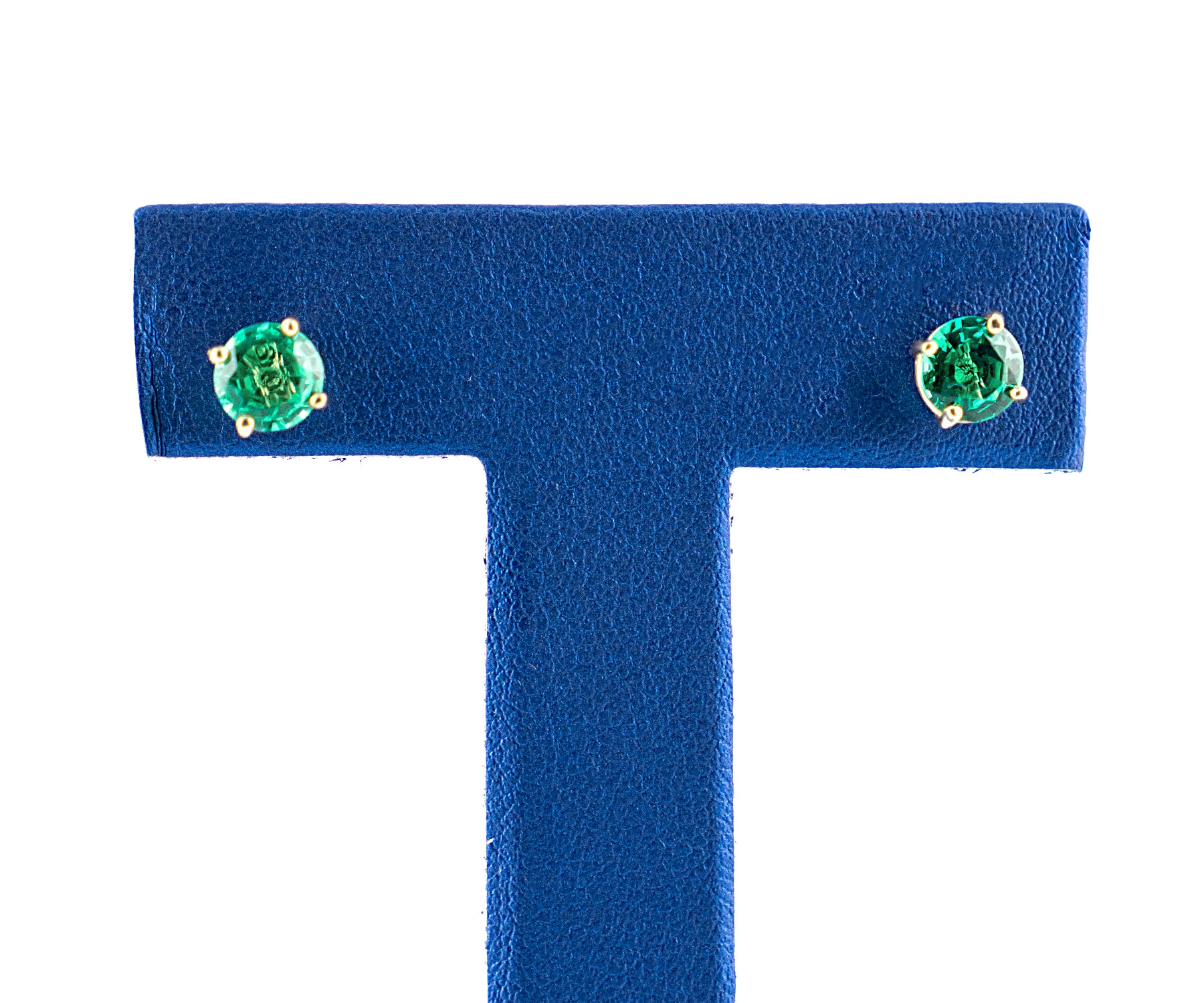 Emerald Stud Earrings