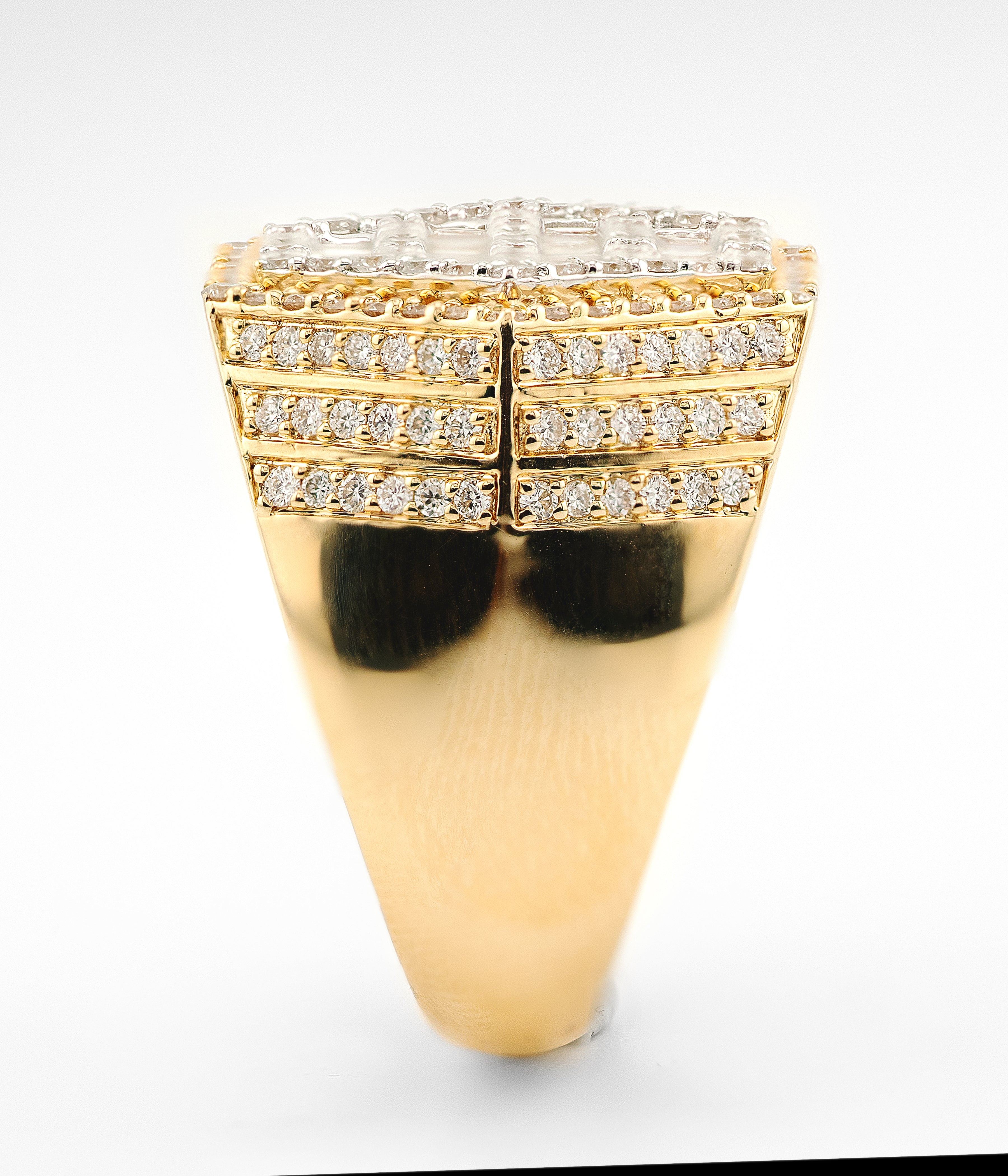 Gold Hexa Ring