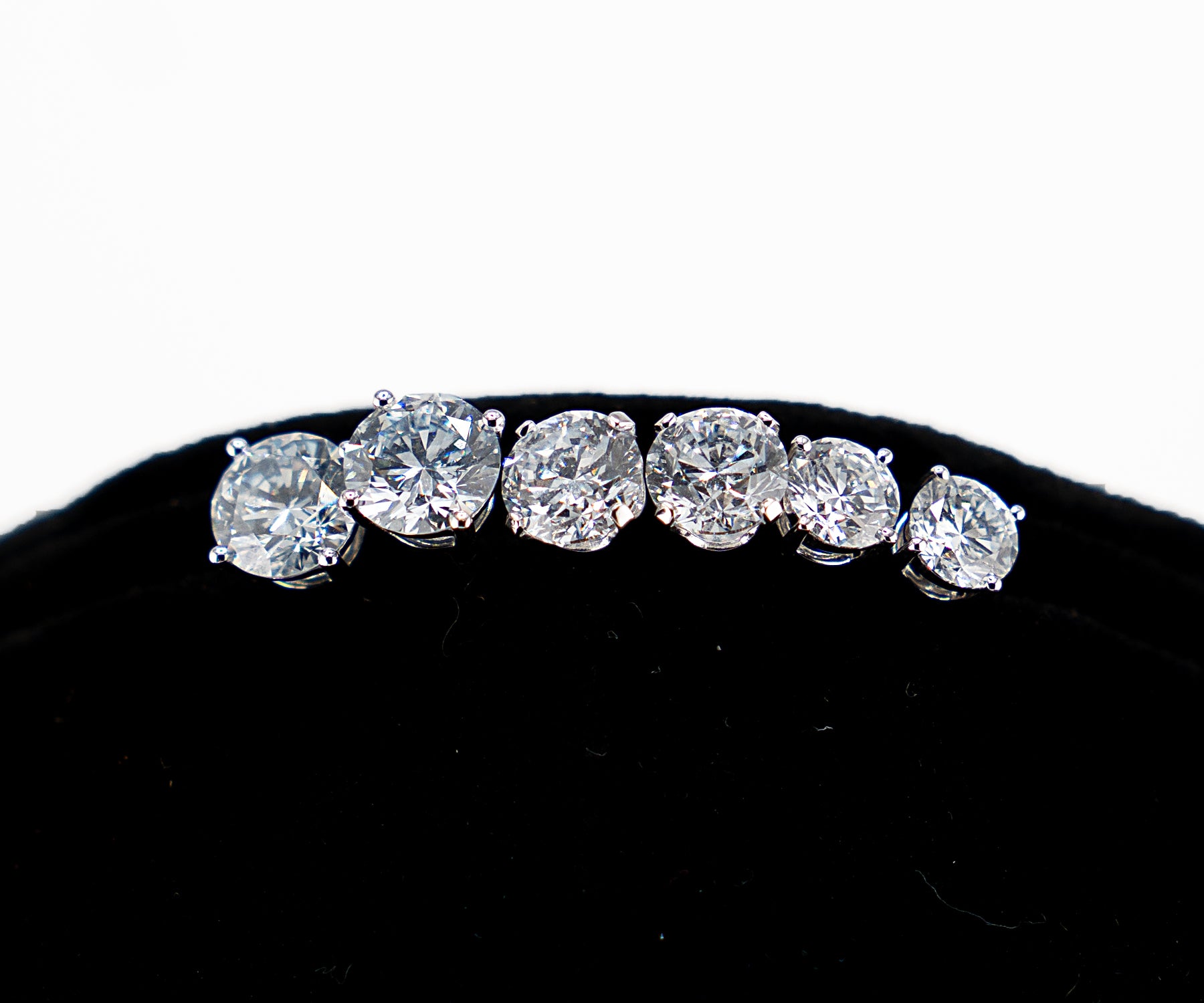 Stud Earrings 14K Lab Diamonds