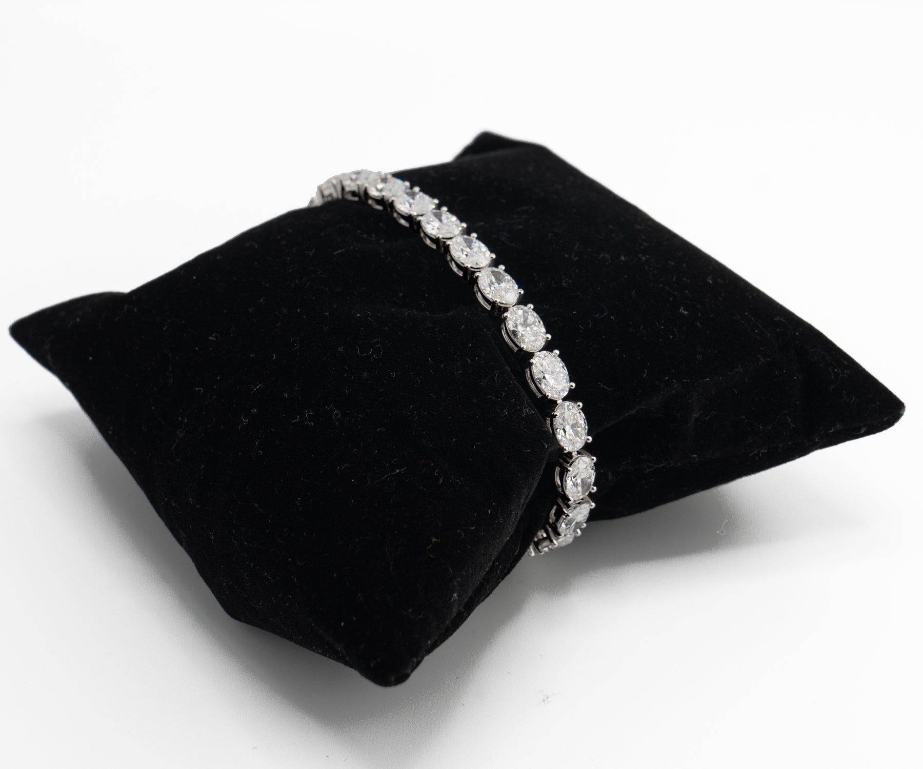 Oval Stone Tennis Bracelet