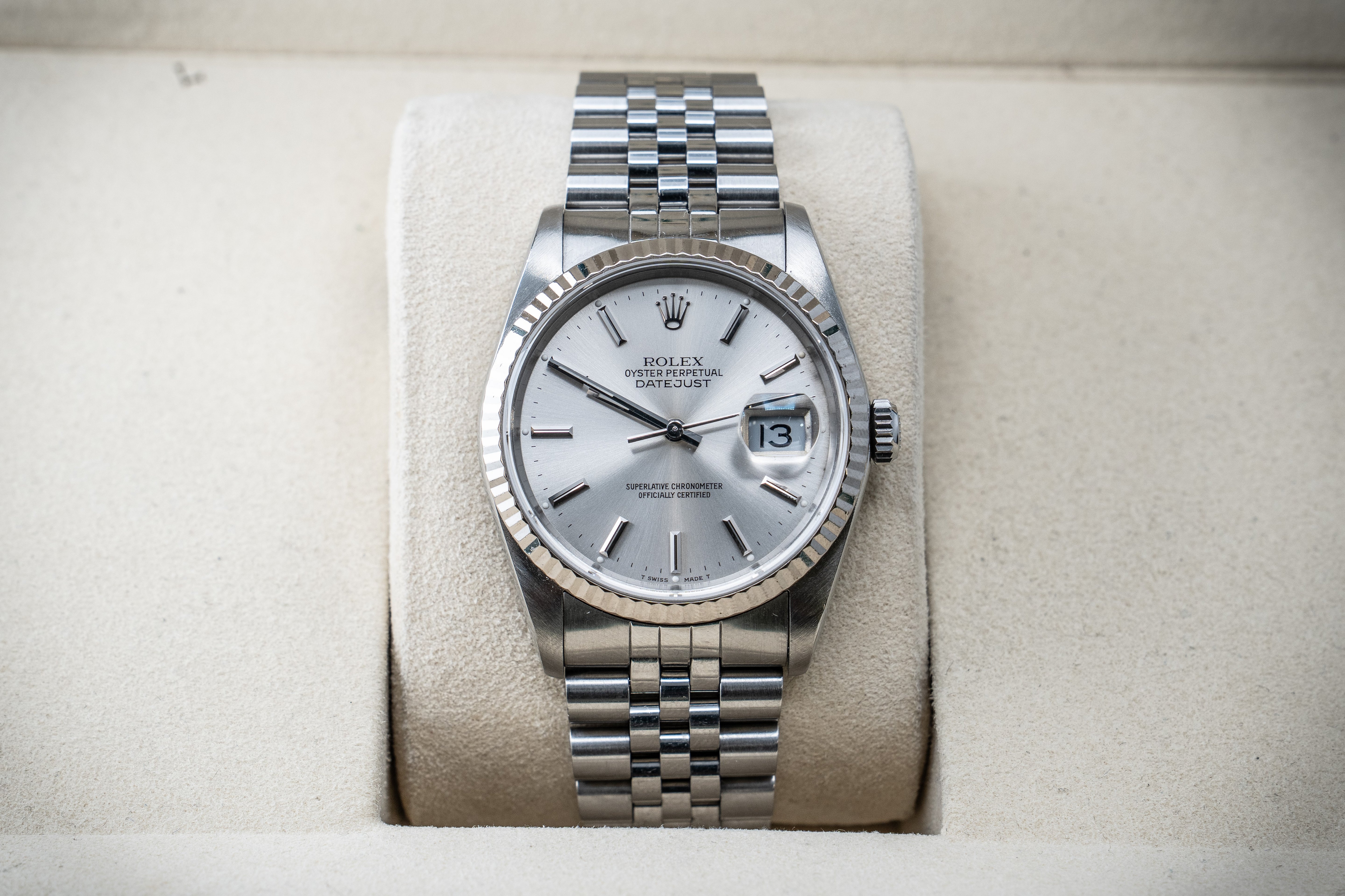 Rolex Datejust 36MM Silver Dial