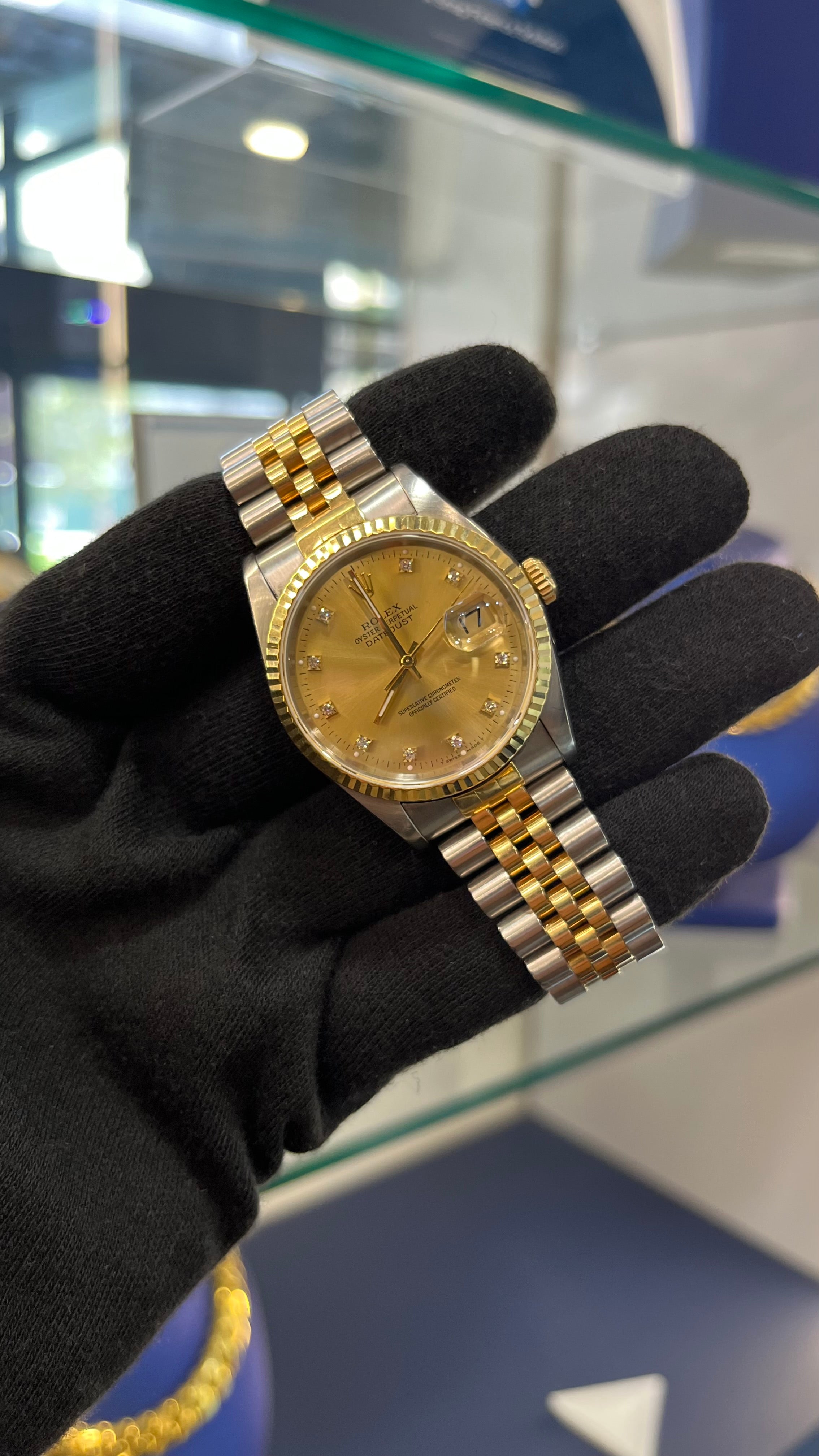 Rolex Datejust 36MM Diamond Dial