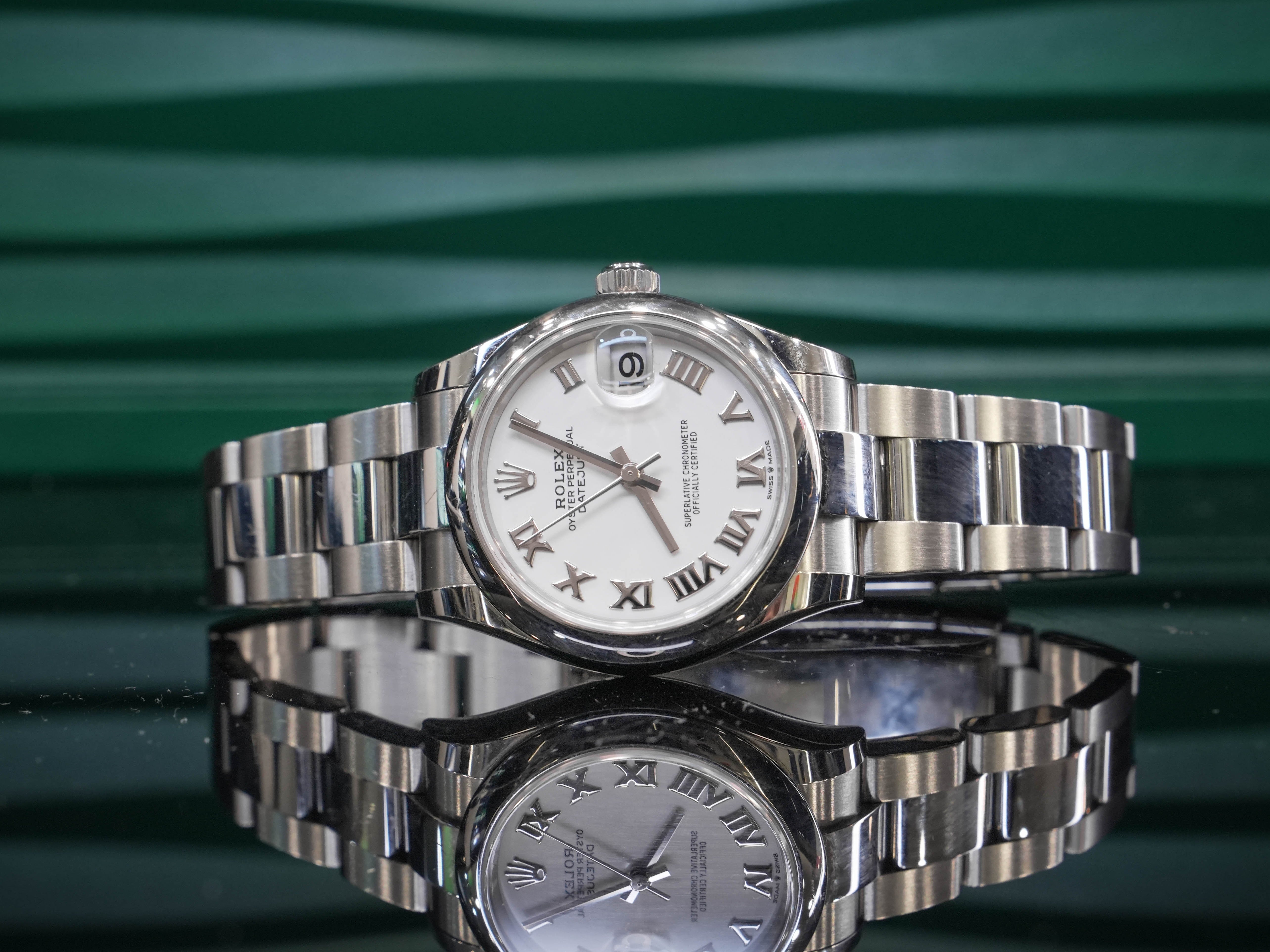 Rolex Lady-Datejust 31MM White Roman Dial