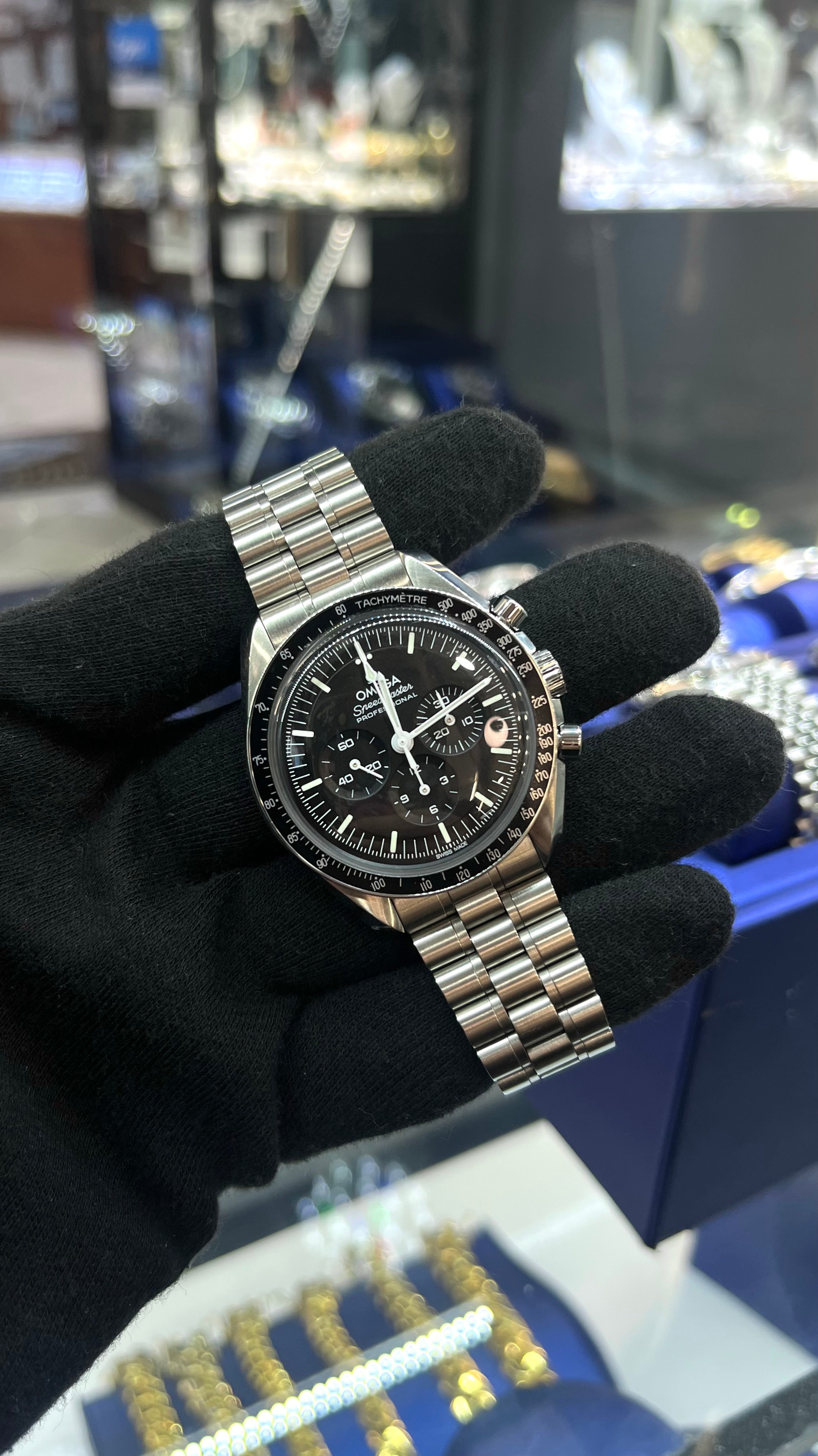 Omega Speed Master Moon watch 2026 Hesalite