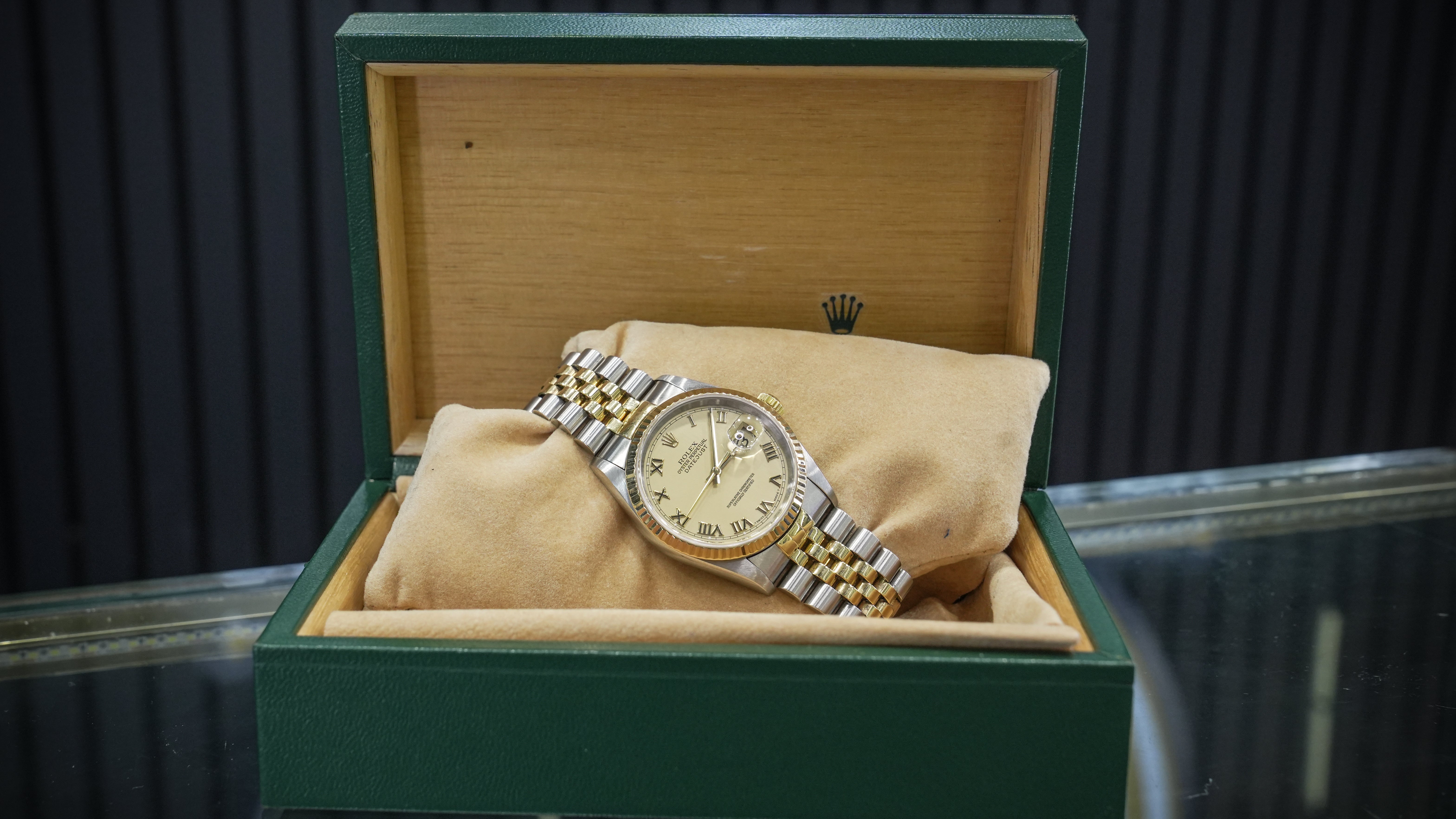 Rolex Datejust 36MM Lemon Roman Dial