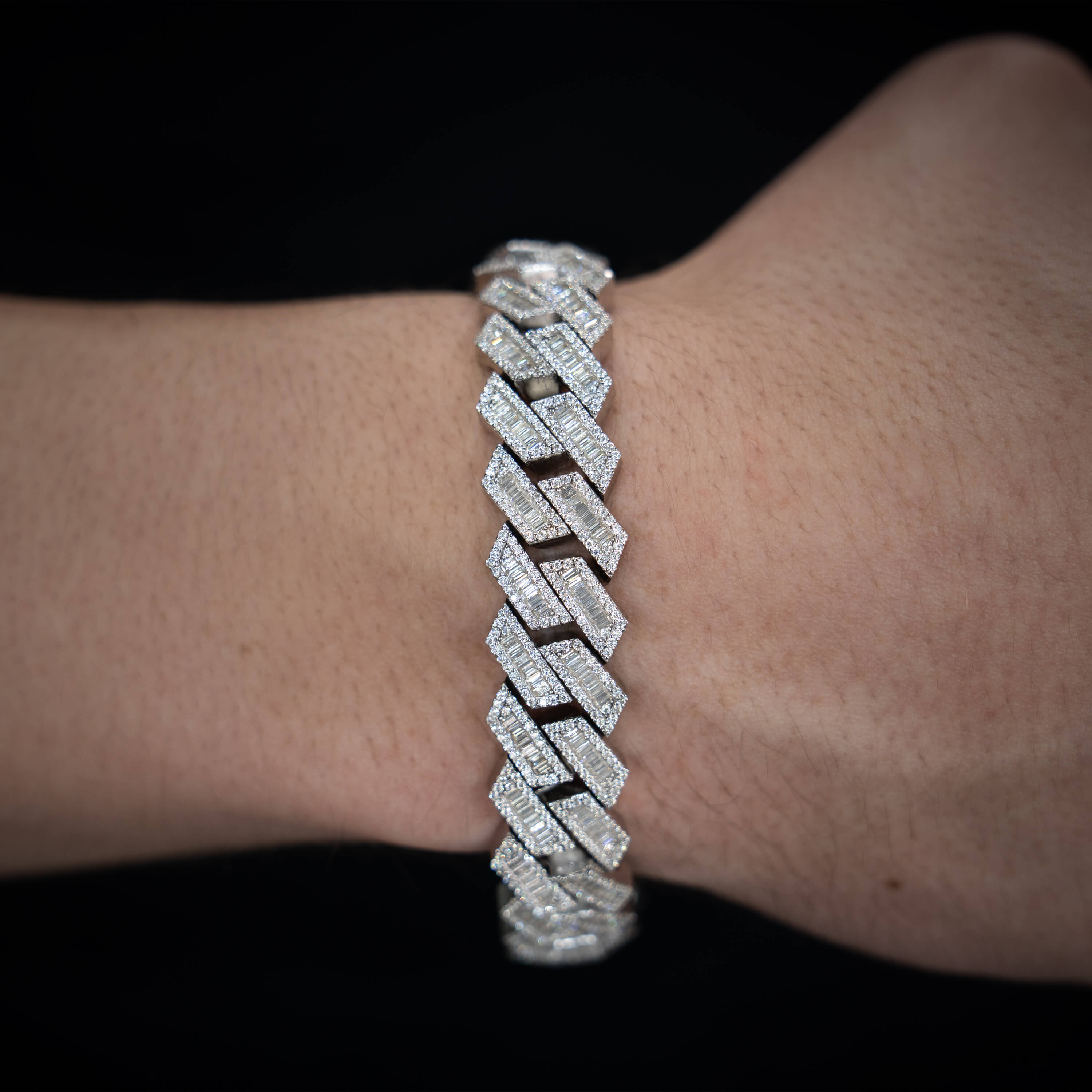 13 MM Baguette Bracelet