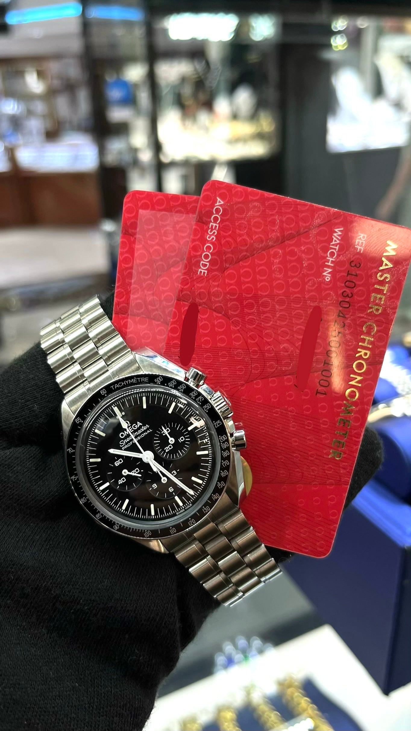 Omega Speed Master Moon watch 2026 Hesalite