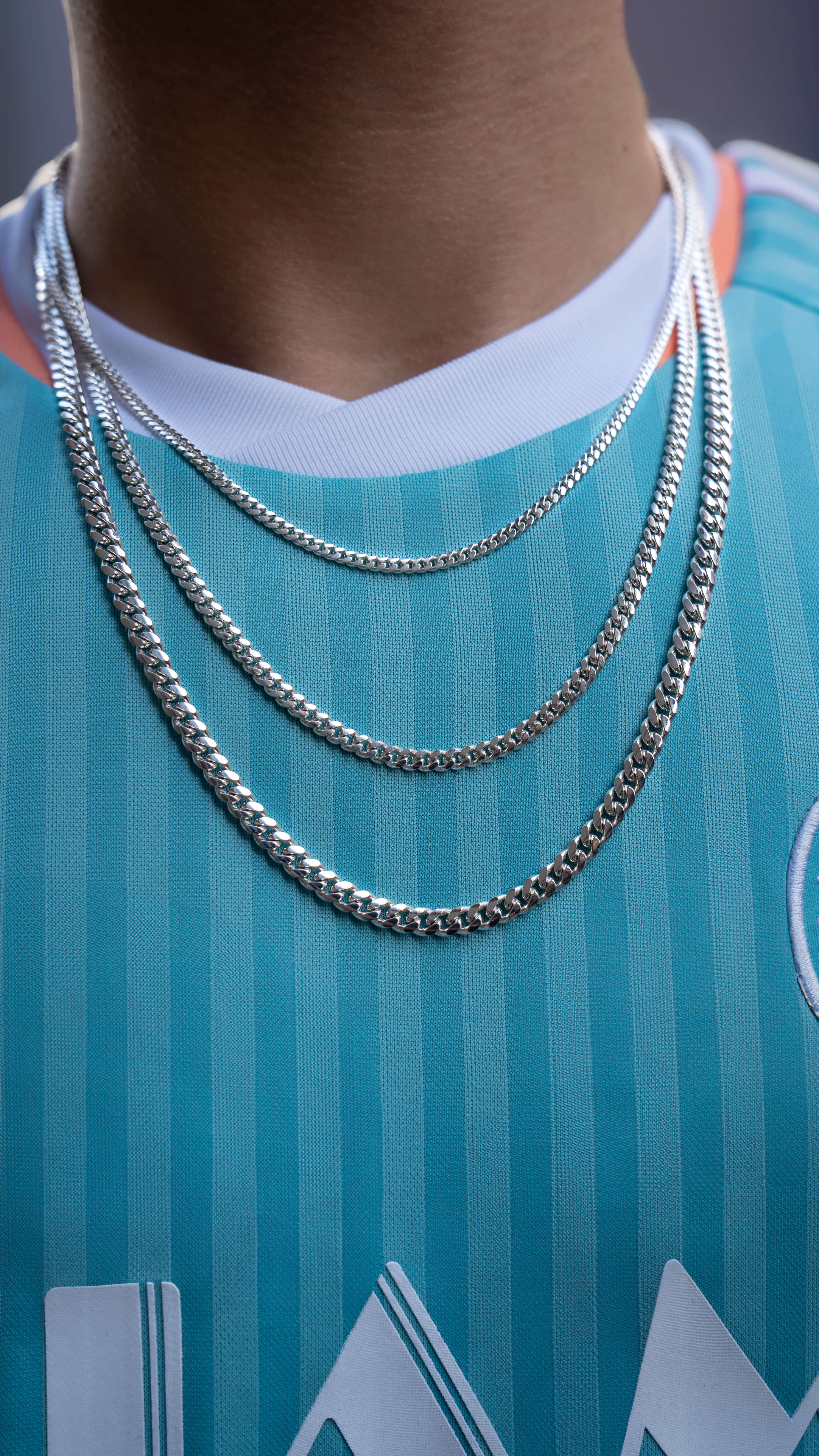 04 MM | Machine-Made Miami Cuban Link Chain | .950 Silver