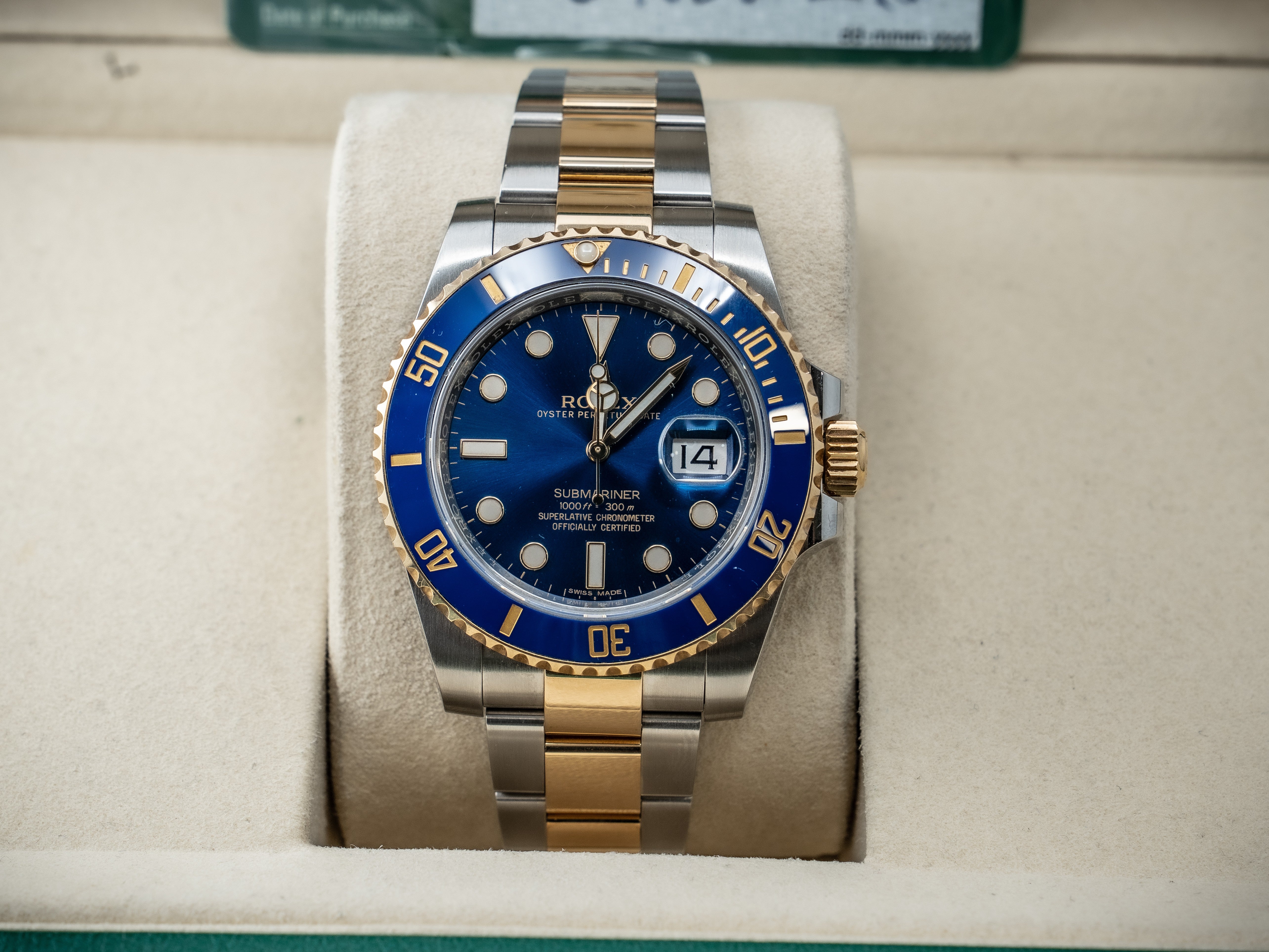 Rolex Submariner Bluesy 2015