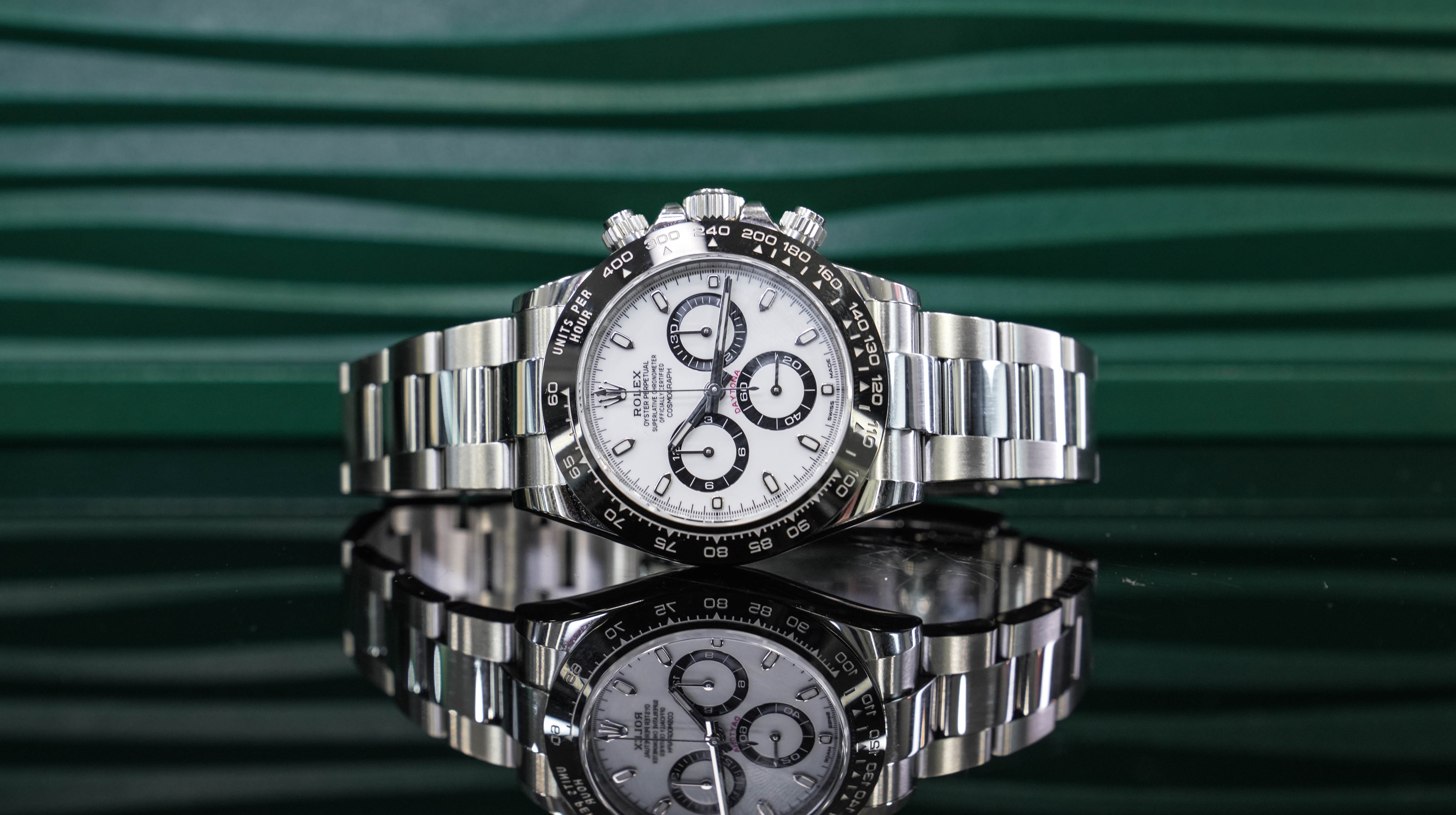 Rolex Daytona Panda White Face 2019