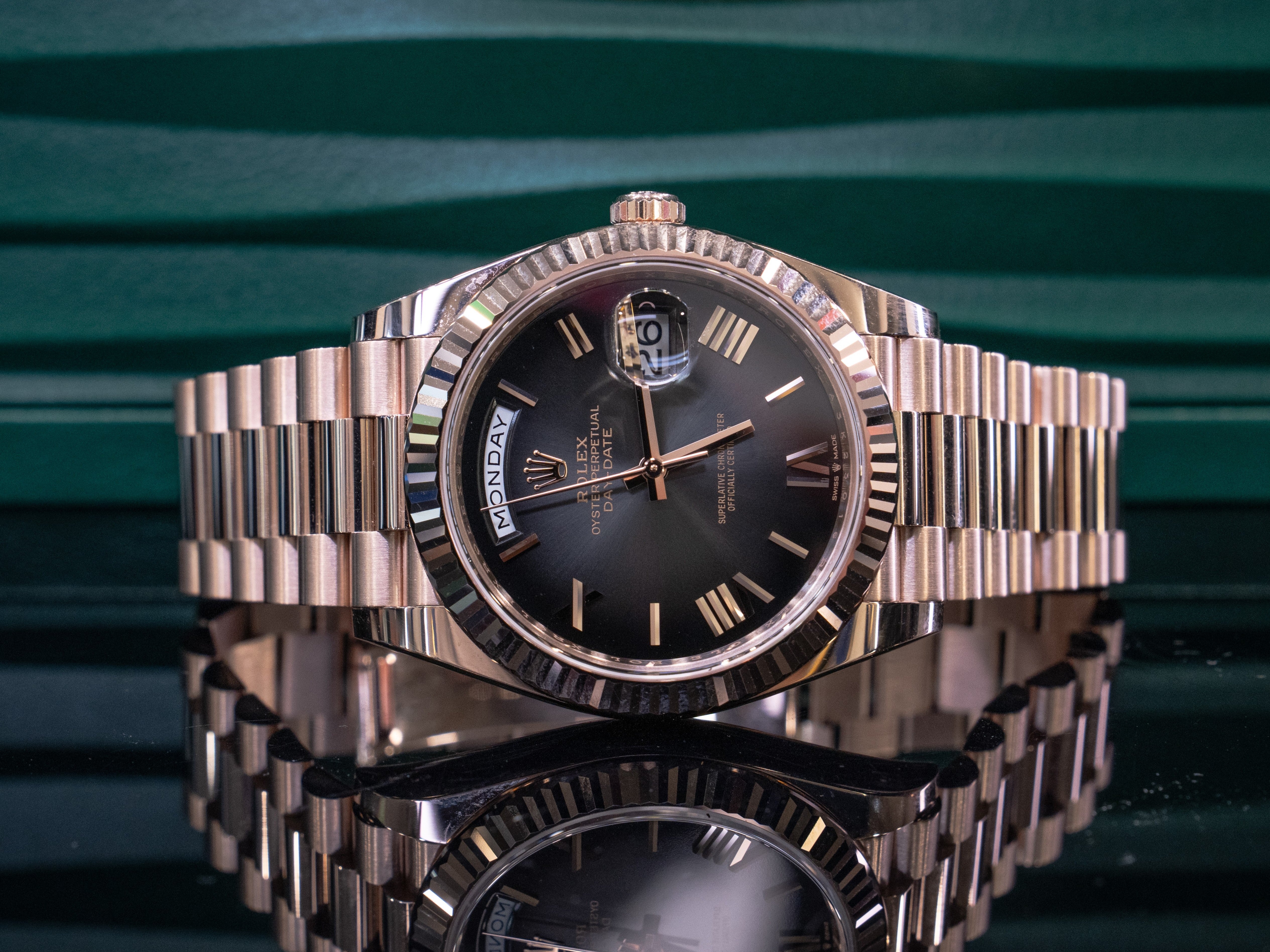 Rolex Day-Date Slate Ombré Dial